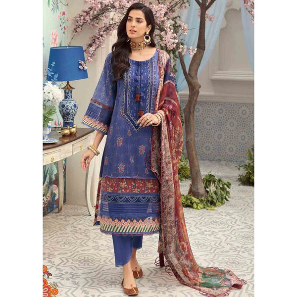 Noor luxury Chickenkari lawn 2022- D5B