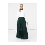 Modanisa- Refka Emerald - Unlined - Skirt