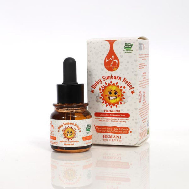 HemaniHerbals- Sunburn Relief Herbal Oil For Baby