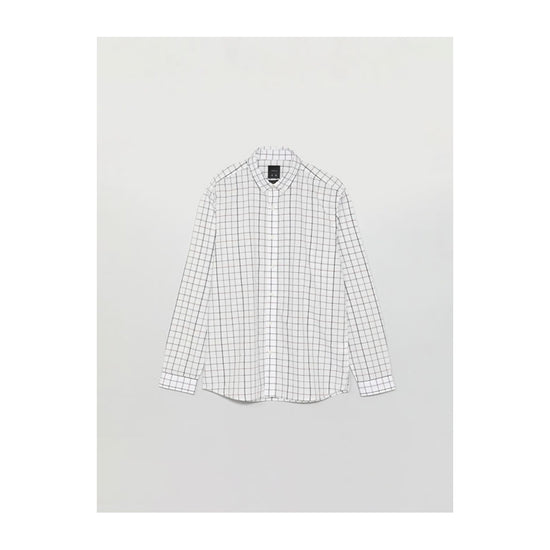 Lefties- Easy-Iron Check Shirt Off White