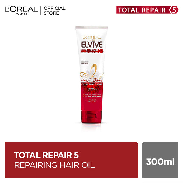 L'Oreal Paris Elvive Total Repair 5 Repairing Hair Oil Replacement 300 ml - For Damaged Hair