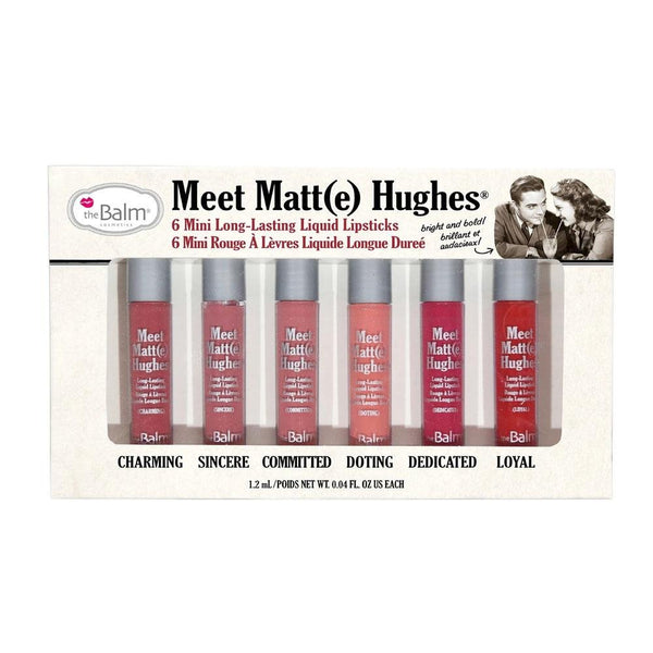 The Balm- MEET MATTE HUGHES Mini Kit 1 Set Liquid Lipsticks