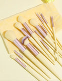 The Original 13 Pcs Make up Brushes Set Yellow