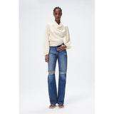 Zara- Z1975 Full Length Ripped Jeans