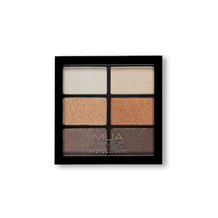 Mua- 6 Pan Palette Glamour Golds