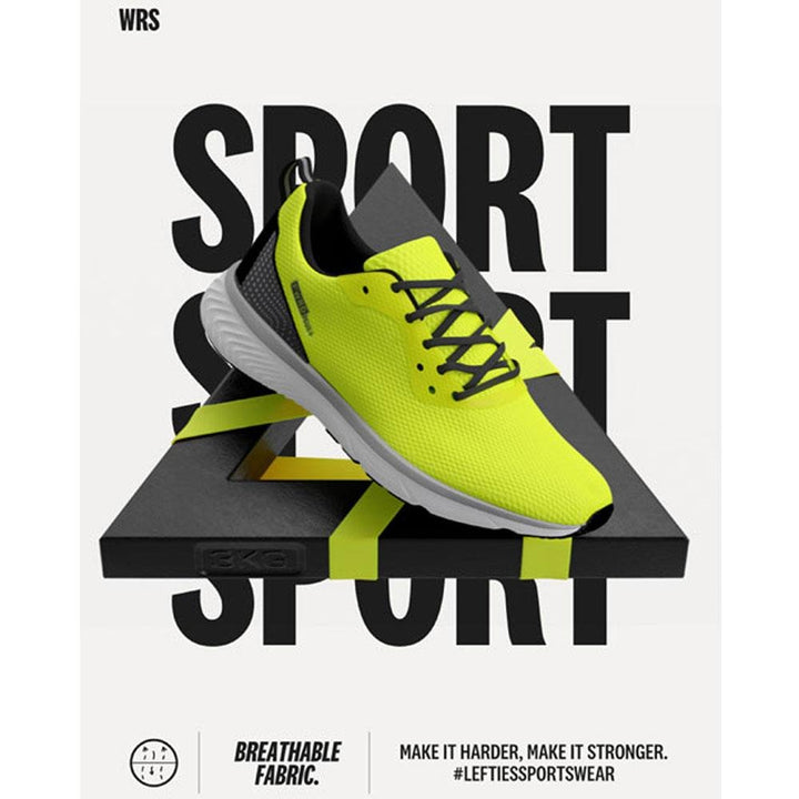 Lefties- SNEAKERS WITH NEON DETAILS Yellow