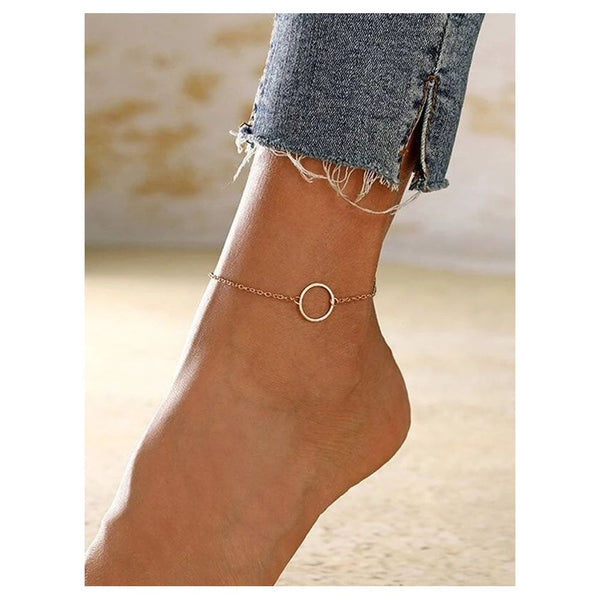 Shein- Circle Decor Anklet