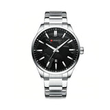 Curren-  Luxury Brand Quartz Exclusive Dial Stainless Steel Wristwatch With Box And Bag -8366