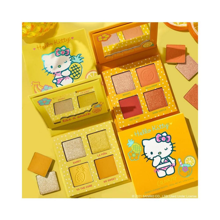 Colourpop- Pineapple Orange Smoothie Shadow Palette Set