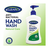 Clearex- Anti Bacterial Hand Wash 500ml Natural Care