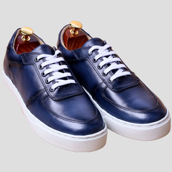 Monoboss- Trainer Cupsole Sapphire Sneakers