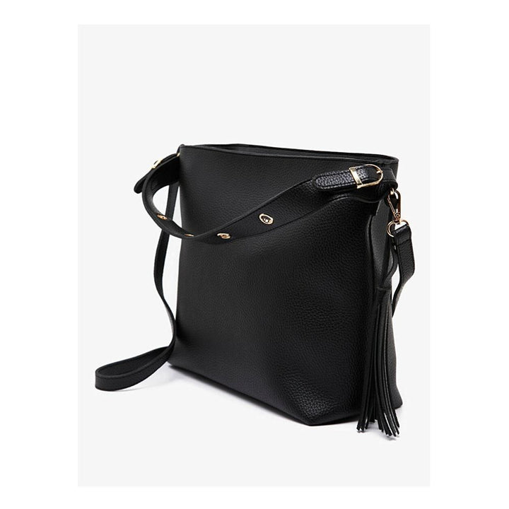 Koton- Leather Look Tote Bag - Black