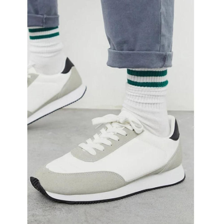 Asos Design- Asos Design Retro Trainers In White