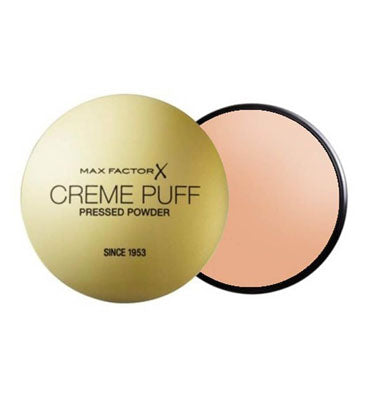 Max Factox- Creme Puff Pressed Powder Candle Glow 55