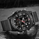 Naviforce- NF9153M Men’s Quartz Movement Wrist Watch – Black