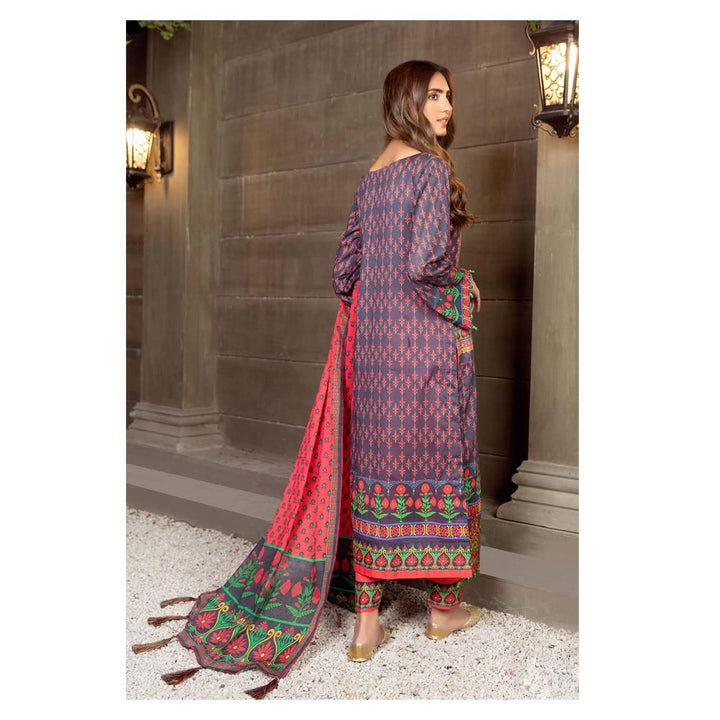 Embelia – 2 Piece Embroidered Unstitched Lawn Shirt & Dupatta