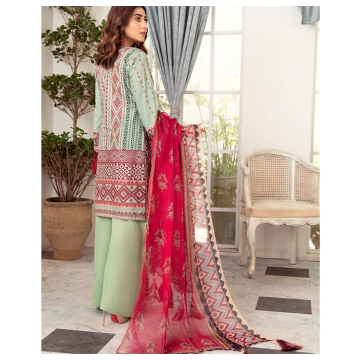 Prema – 3 Piece Embroidered Unstitched Lawn