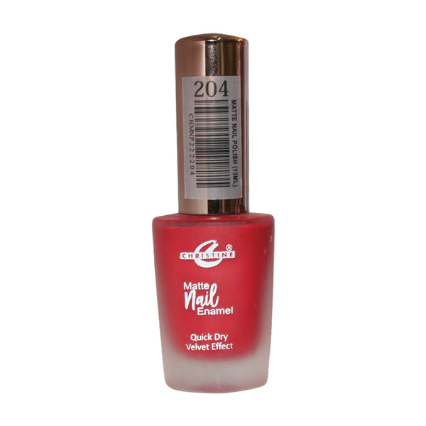 Christine - Matt Nail Polish - 13ml 204