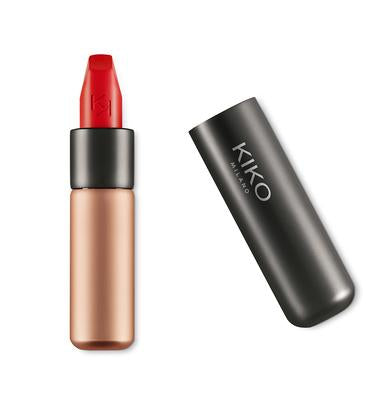 Kiko Milano- Velvet Passion Matte Lipstick, 311 Poppy Red