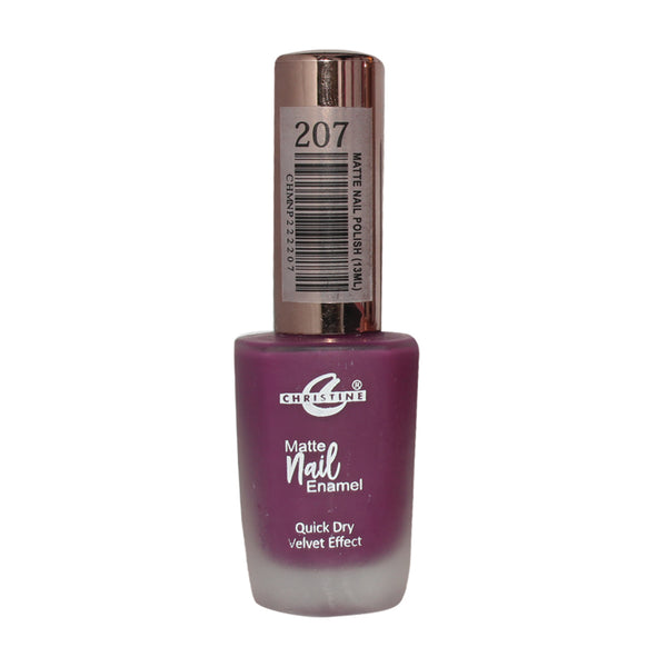 Christine - Matt Nail Polish - 13ml 207