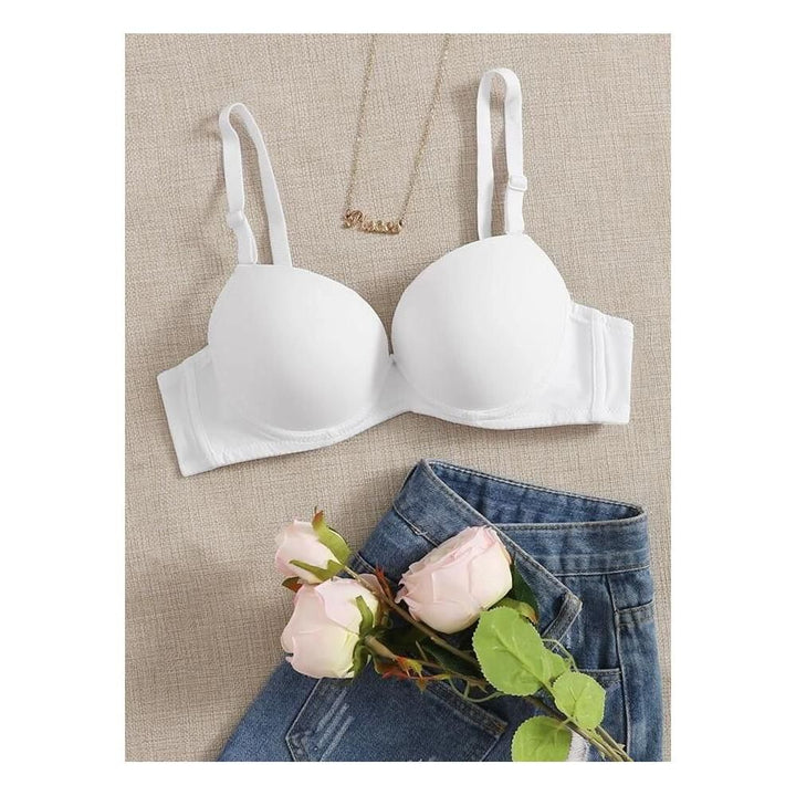 Shein- Solid Underwire Bra