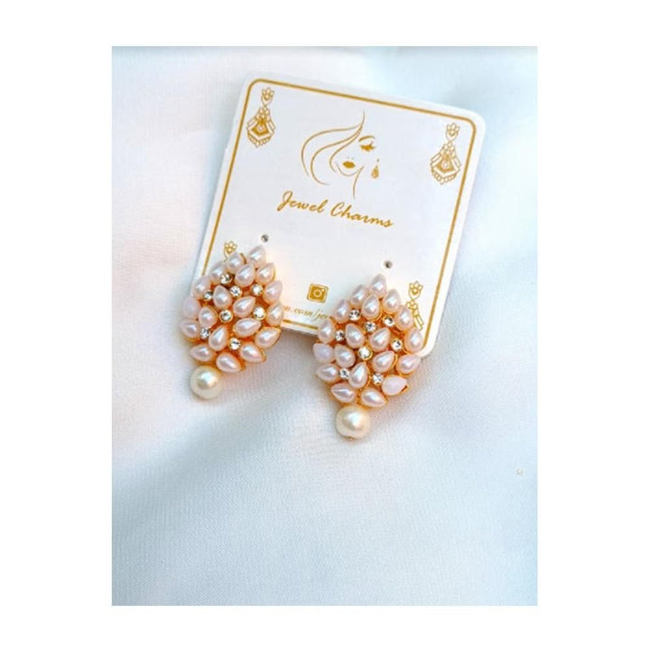 Jewel charms- Pearl Studs