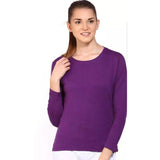Wf Store Brand- Plain Full Sleeves T-Shirt Purple
