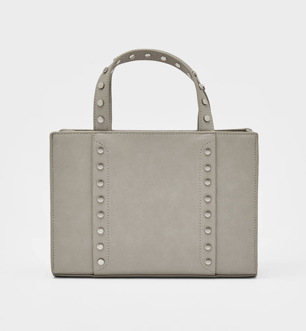 Bershka- Grey Studded Bag by Bagallery Deals priced at #price# | Bagallery Deals