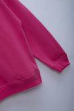 Sapphire Basic Sweatshirt Pink