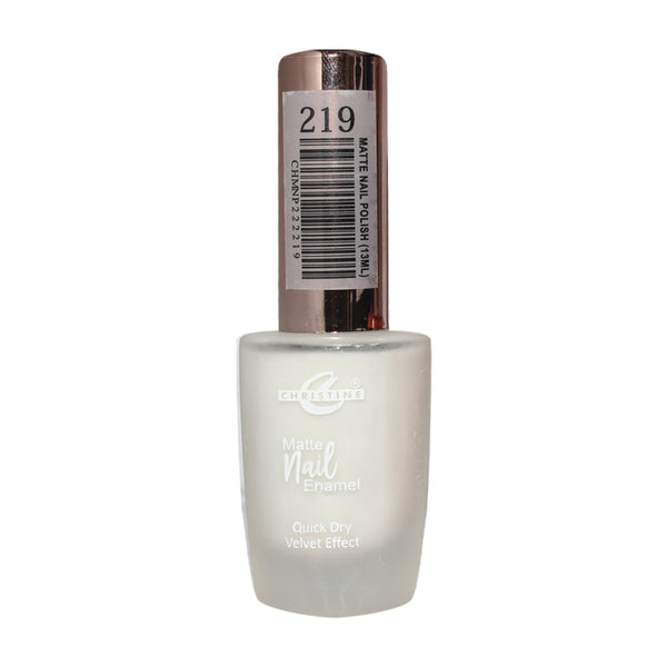 Christine - Matt Nail Polish - 13ml 219