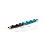 Beauty Uk- Double Ended Eyeshadow Pencil No.3 - Black/ Turquoise