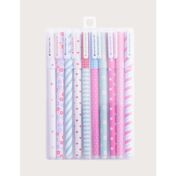 Shein- 10pcs mixed style gel pen