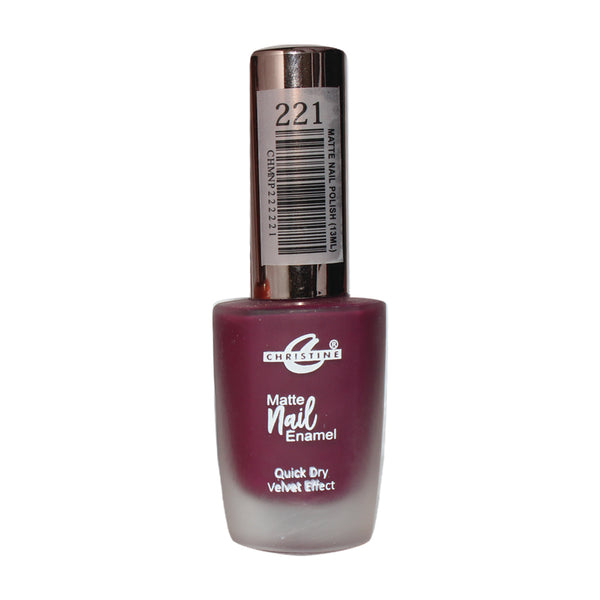 Christine - Matt Nail Polish - 13ml 221