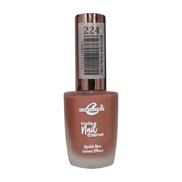 Christine - Matt Nail Polish - 13ml 224