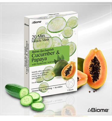 LeBiome- Cucumber Mask (5 Pack)