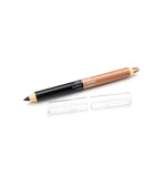 Beauty Uk- Double Ended Eyeshadow Pencil No.4 - Black/ Beige