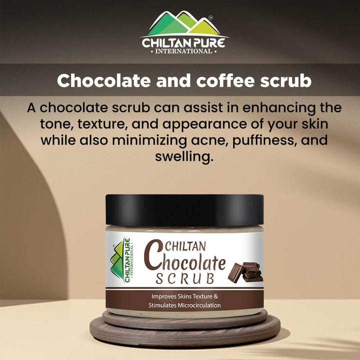 Chiltanpure- Chocolate Face & Body Scrub,100ml