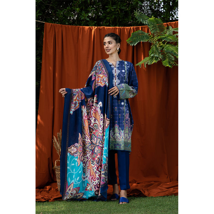 Zellbury- Digital Printed Viscose Shirt, Shawl & Viscose Trouser WUW21X30140