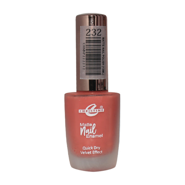 Christine - Matt Nail Polish - 13ml 232