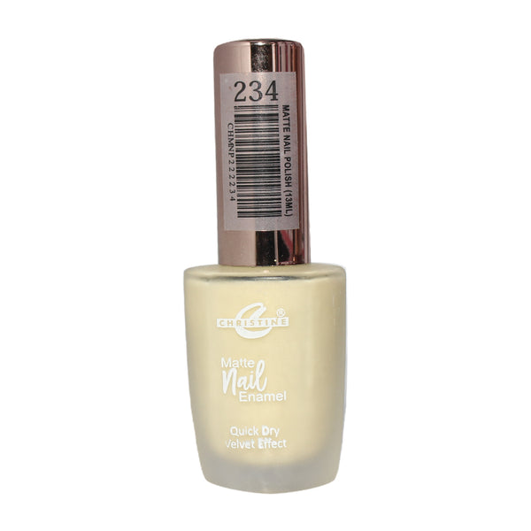 Christine - Matt Nail Polish - 13ml 234