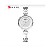 Curren- Latest Stainless Steel Waterproof Japan Quartz Wrist Watch- 0952- Silver