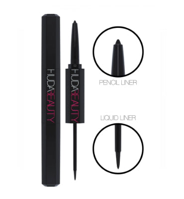 Huda Beauty- Life-Liner Duo Pencil & Liquid Eyeliner