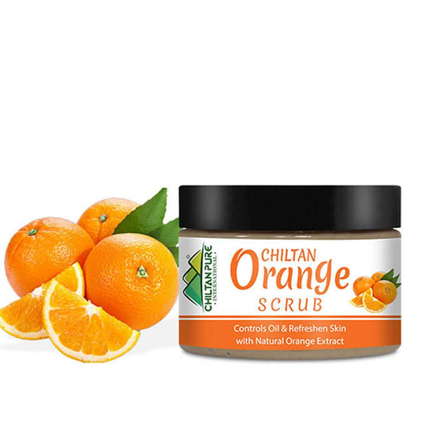 Chiltanpure- Orange Face & Body Scrub