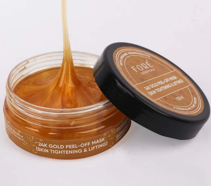 Fore' Essentials- 24k Gold Peel of Lifting Mask -Organic