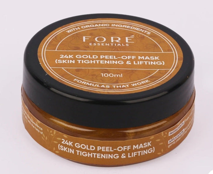 Fore' Essentials- 24k Gold Peel of Lifting Mask -Organic