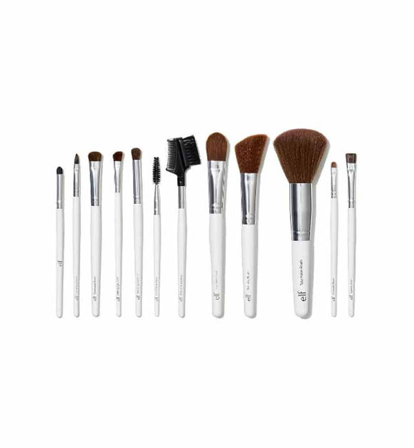 E.l.f- Brushes (Pack Of 12 Brushes)