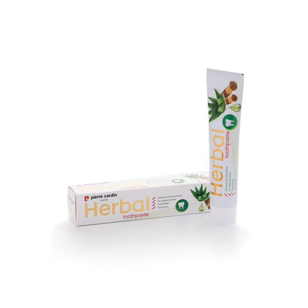 Pierre Cardin Paris - Herbal Toothpaste with Aloe Vera & Miswak & Tea Tree