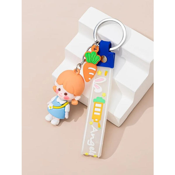 Shein- Cartoon Charm Keychain- Multicolor