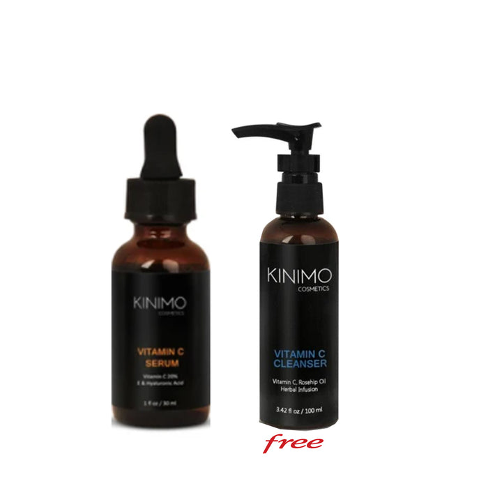 Kinimo- Buy 1 Vitamin C Serum And Get Vitamin C Cleanser Free