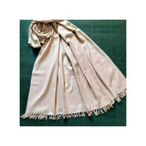 Zardi- Winter Shawl – Plain - Large – Warm – Acrylic Wool – Skin - ZSH93